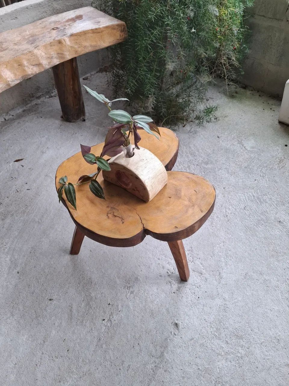 Mesa em madeira rustica  - Foto 3