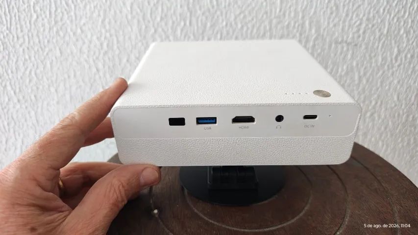 PROJETOR JENOVOX 5000 MINI -1000ANSI-Android-DLP - bateria interna - Foto 2