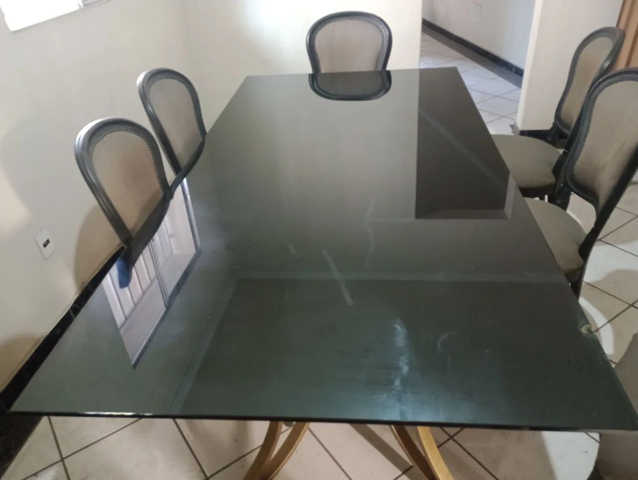 Mesa de vidro 