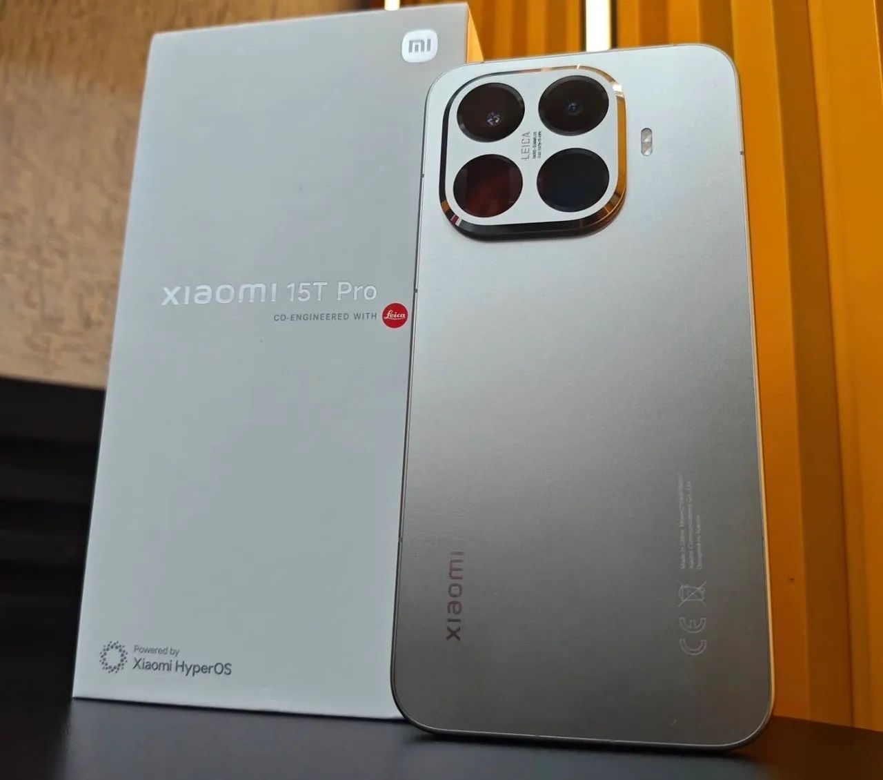 Xiaomi 15T Pro シルバー Telefone Xiaomi 15t Pro 12gb Ram 1tb Rom Câmera tripla Leica Gris