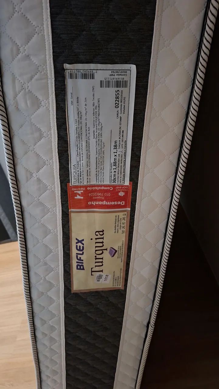 COLCHÃO BIFLEX TURQUIA CASAL - Foto 2