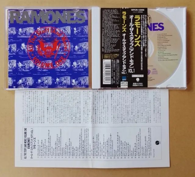 Ramones - All The Stuff (And More) - Vol. I - CD JAPONES COMPLETO COM OBI - Foto 2