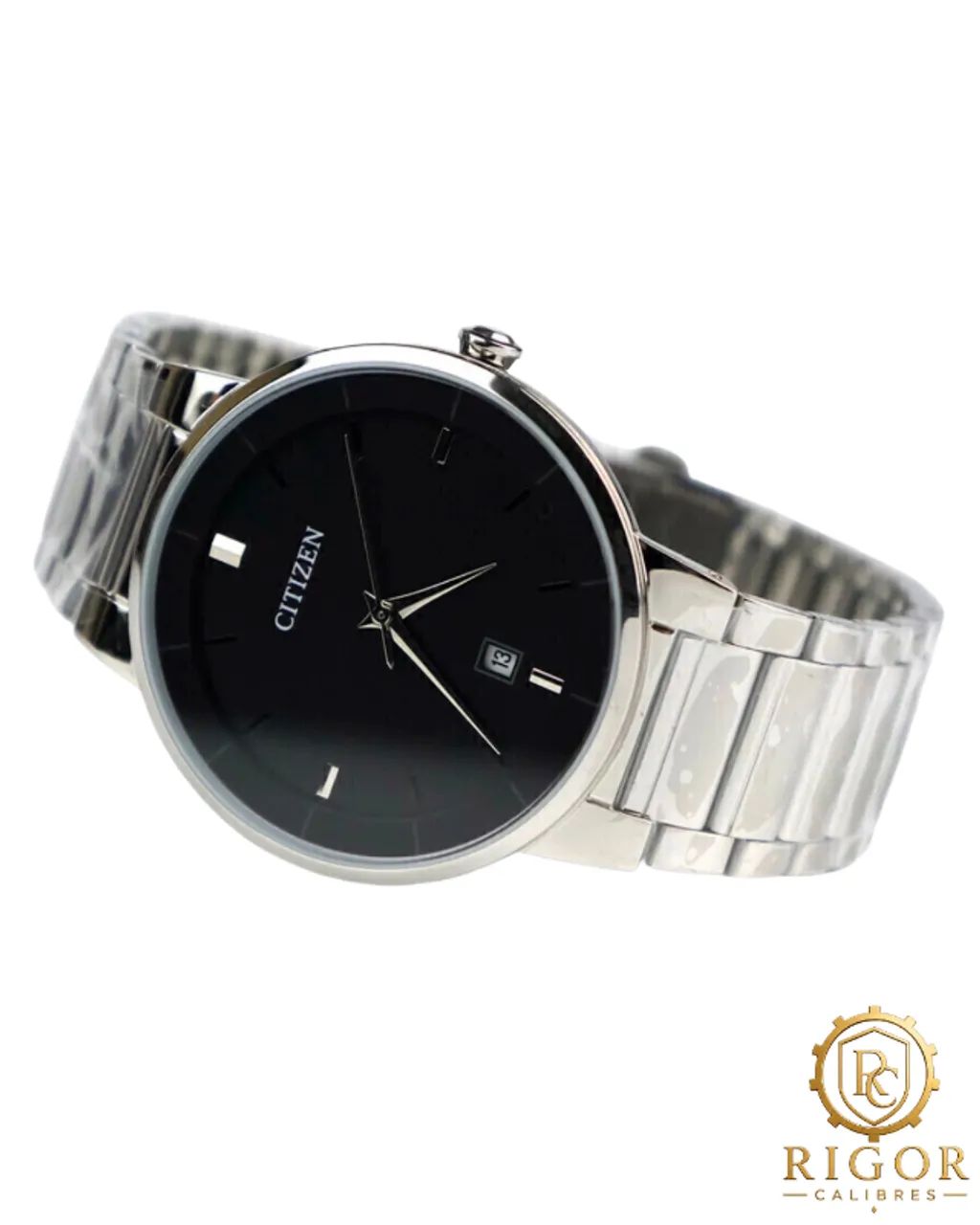 Citizen Corso BI5010-59E: Quartzo, Aço 39mm, Mostrador Preto, Data e 50m Resistência - Foto 3