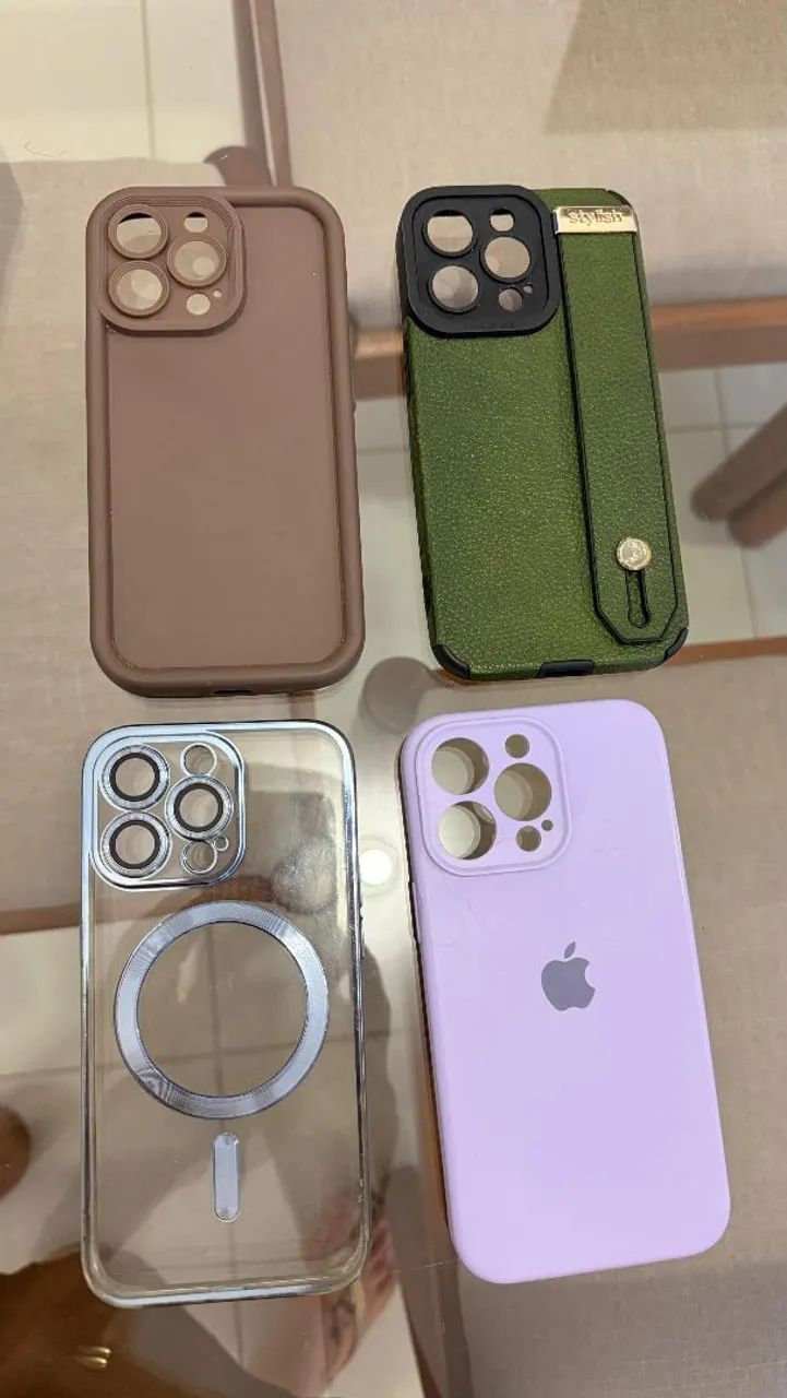 Lote de capinhas iPhone 13 Pro - Foto 4