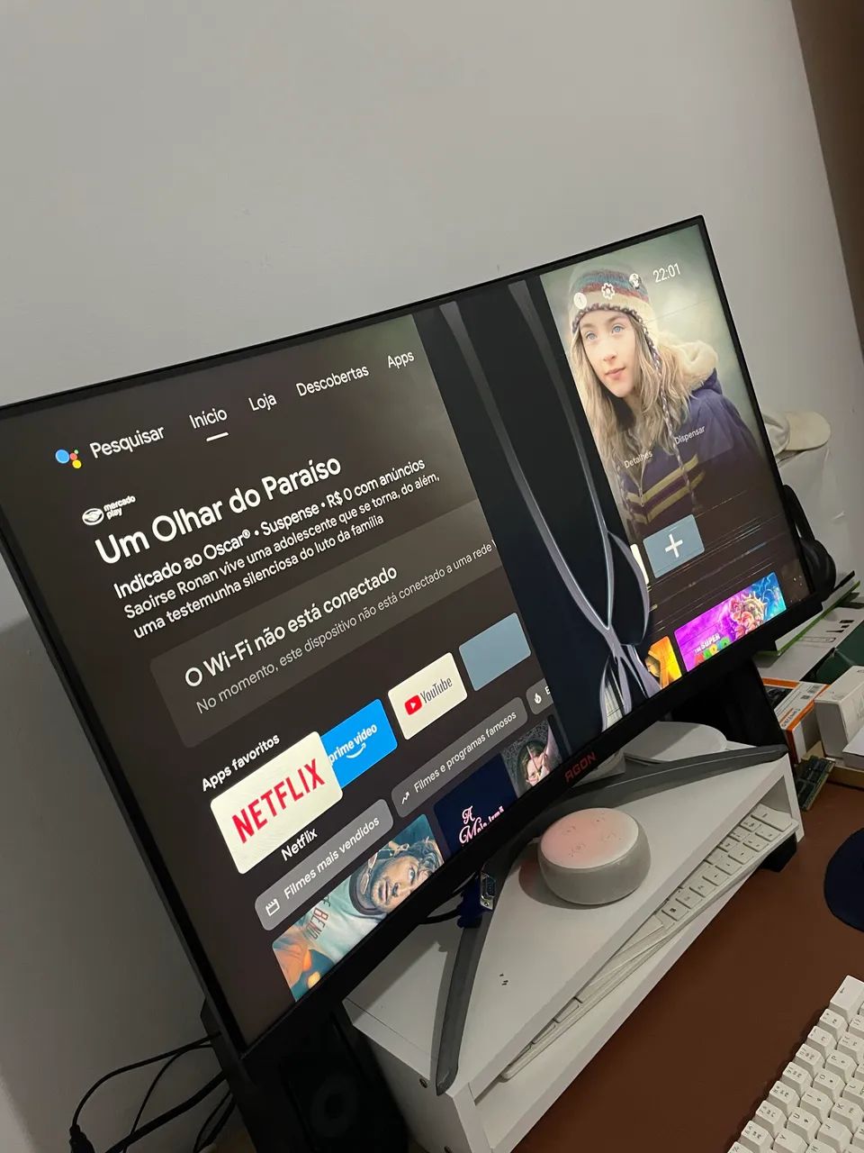 Monitor curvo Agon AOC