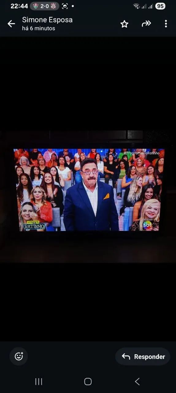 Teve led 43 polegadas samsung, não é smart  - Foto 3