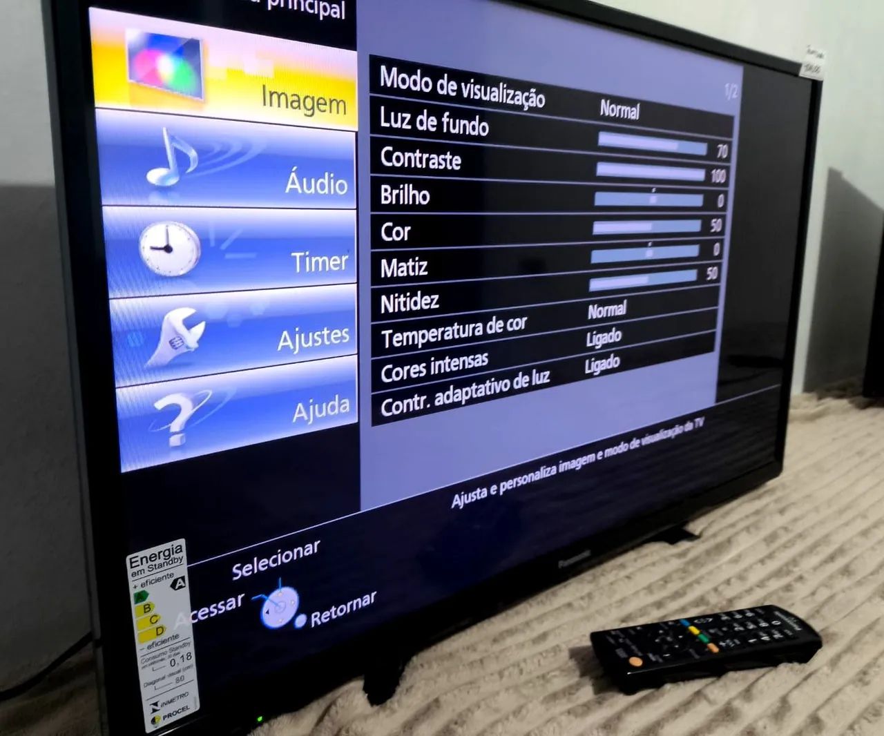 Tv LED Panasonic 32 polegadas estado de Nova!