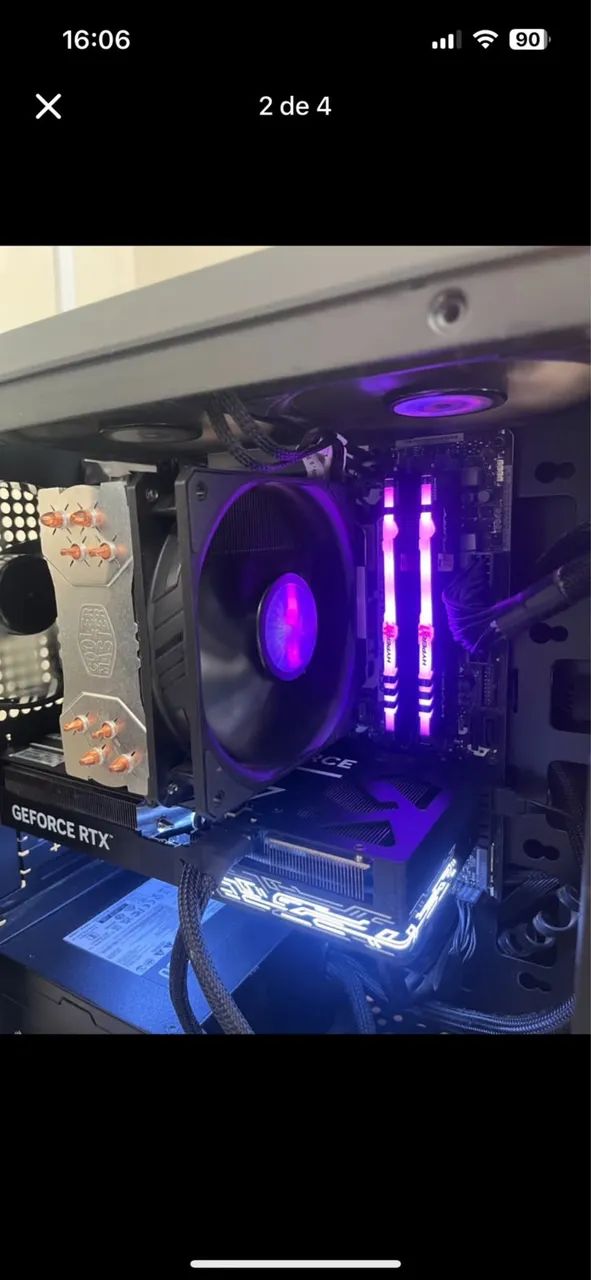 Memória RAM: 2x8GB 3600mhz - HyperX  - Foto 2
