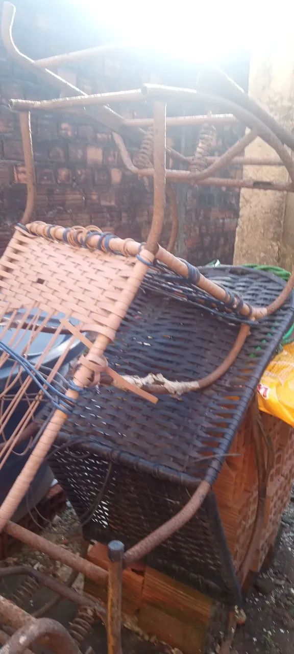 Cadeiras de balanço para reformar  - Foto 3