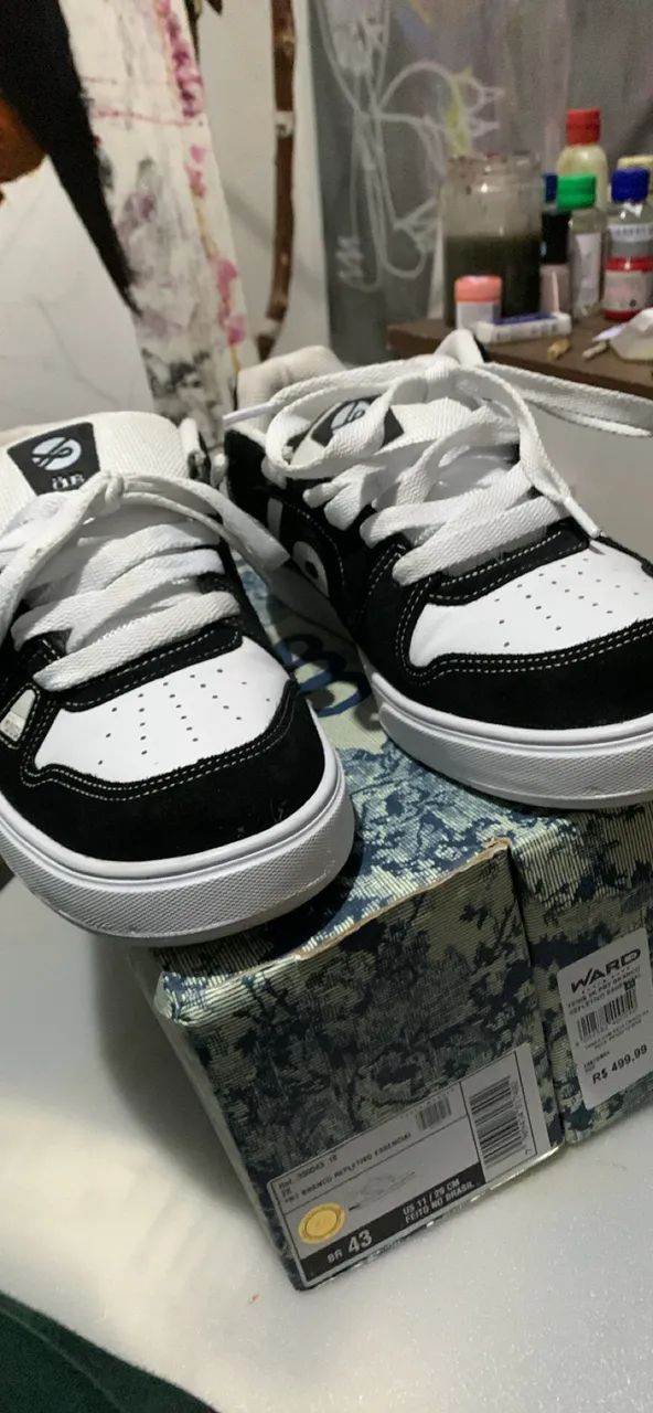 Tênis ÖUS 2K Preto e Branco 