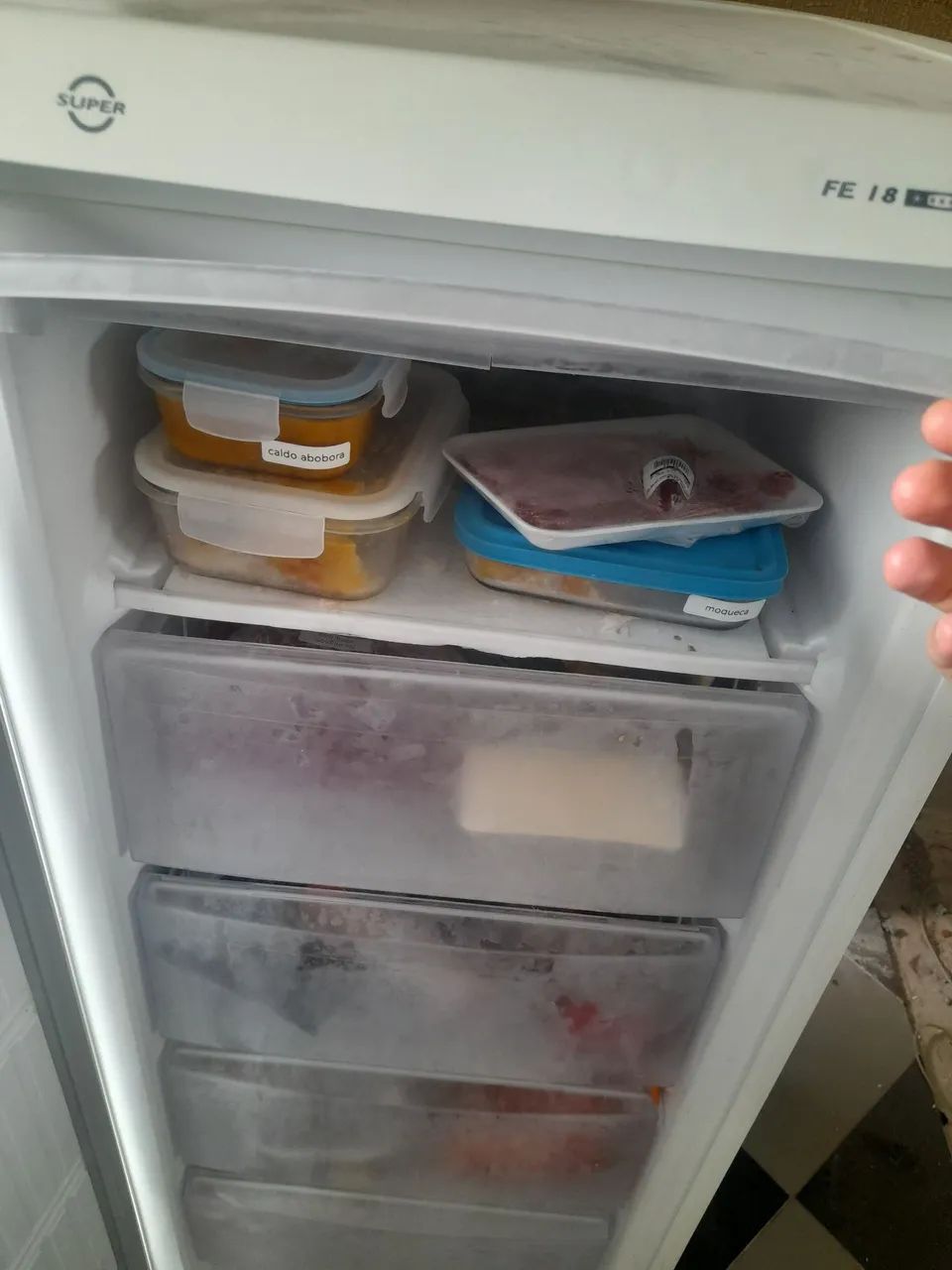 Freezer vertical Eletrolux 145 L  1 porta   - Foto 4