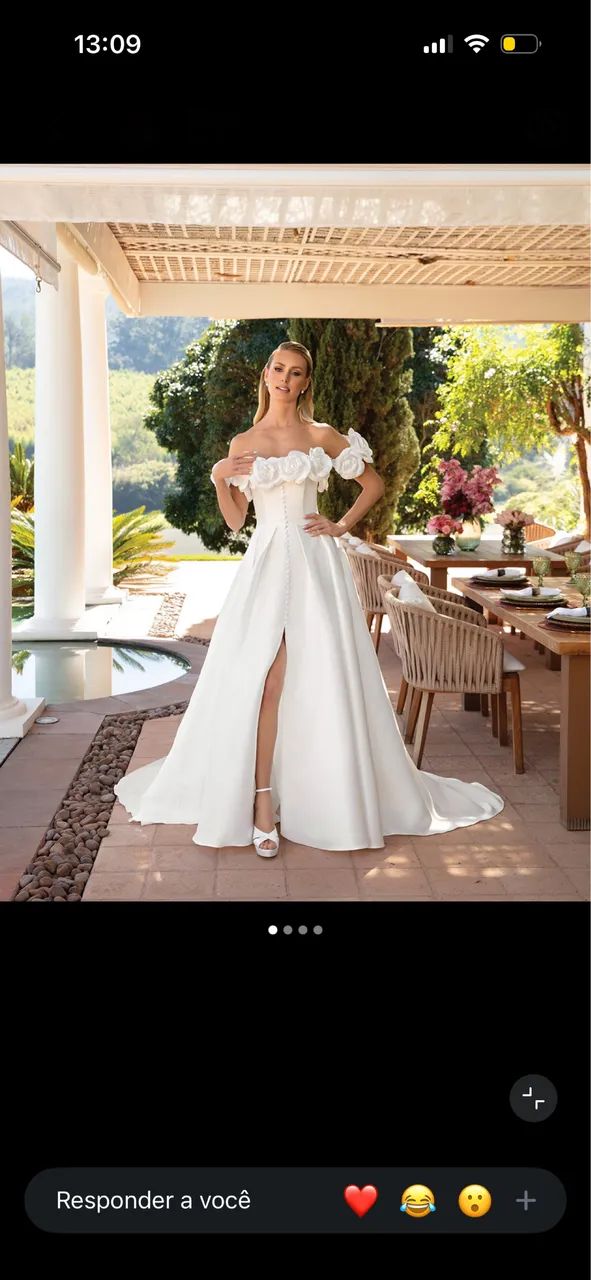 Vestido de Noiva - Nova Noiva - Foto 4