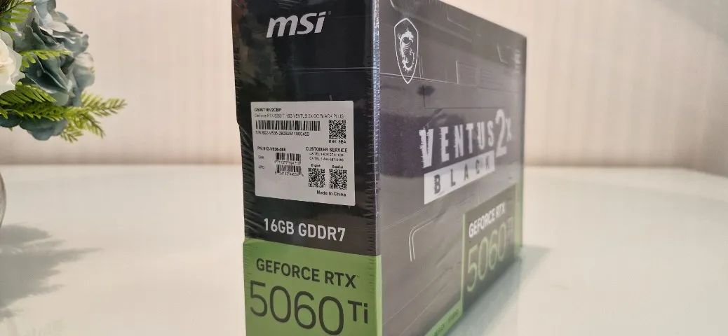 Placa de Vídeo Nvidia RTX 5060 Ti 16gb MSI Ventus Black - Foto 2