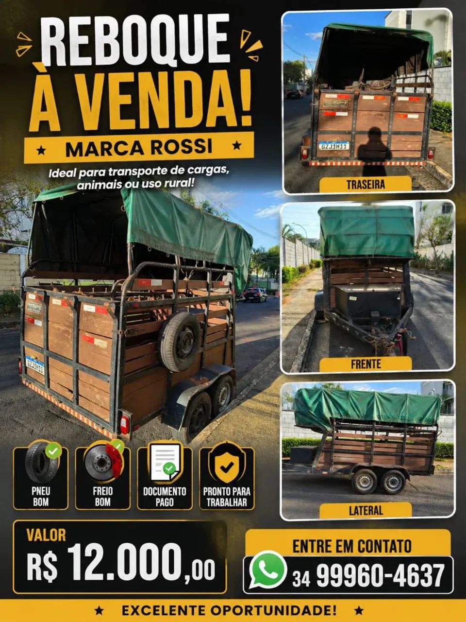 Trailer a venda 