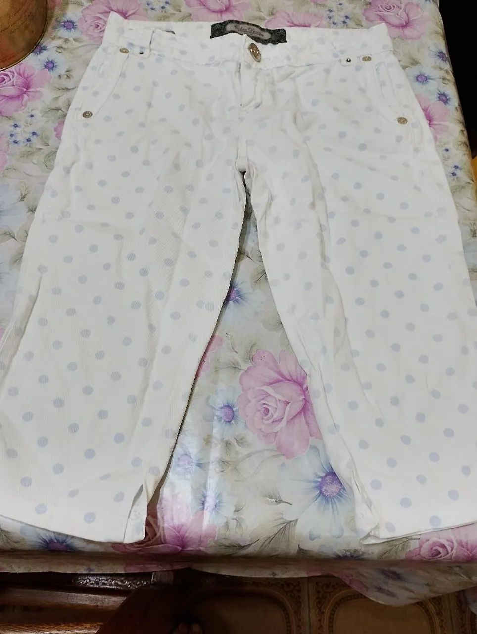 Calça branca da Colcci Capri Tam 36 