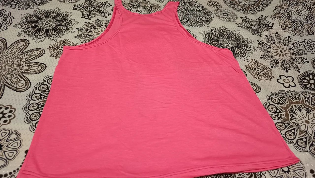 Regata GG rosa chiclete academia - Foto 2