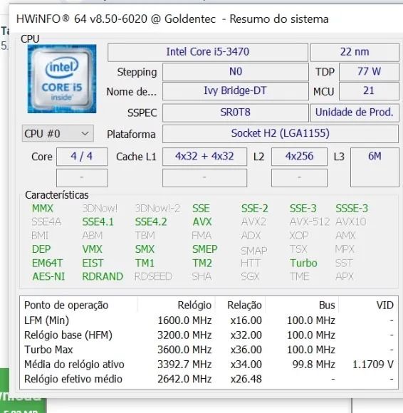 Kit i5  placa mãe processador  - Foto 2