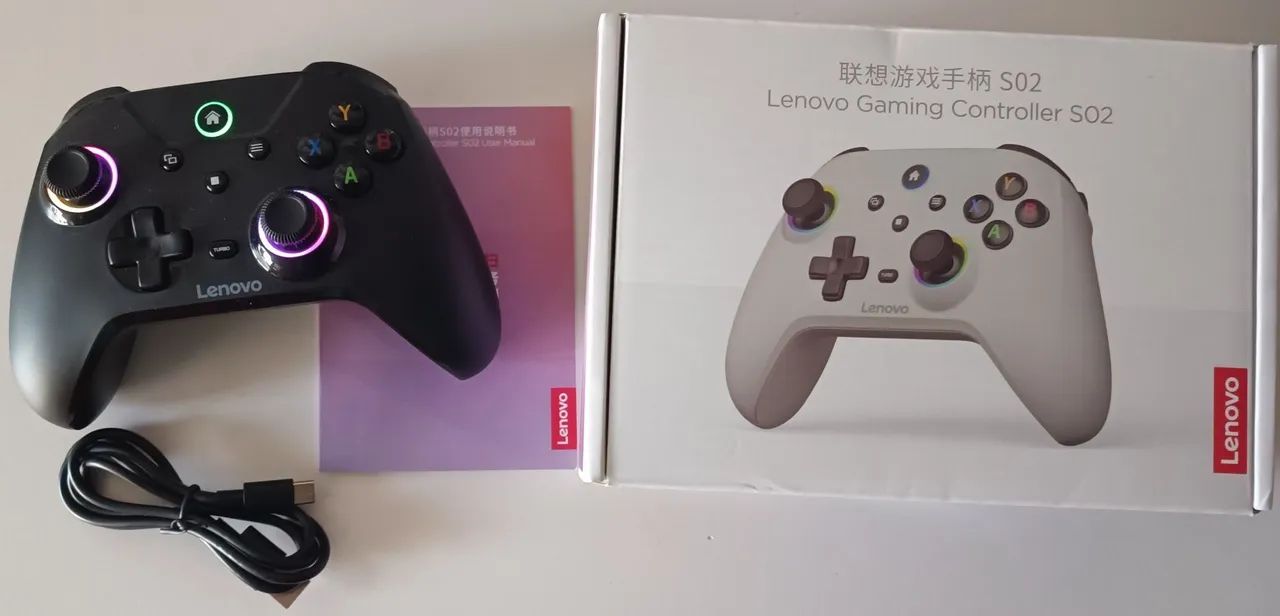 CONTROLE GAMER BLUETOOTH - Lenovo Gaming Controller S02 - Foto 2