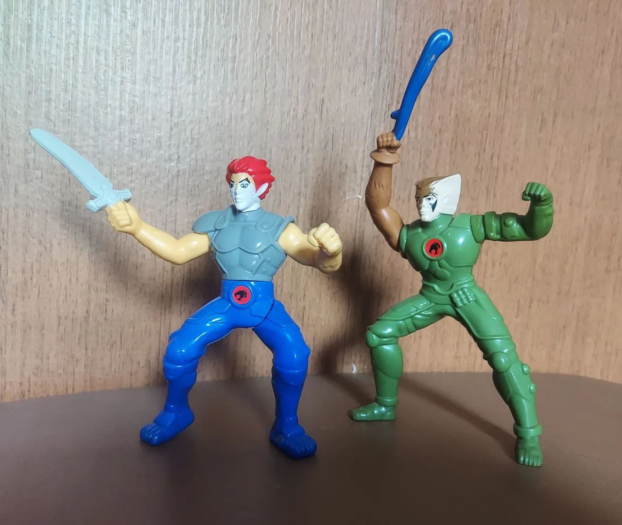 Lote 2 Bonecos Thundercats McDonald's 2013 (Lion-O e Tygra) Com Acessórios - Foto 2
