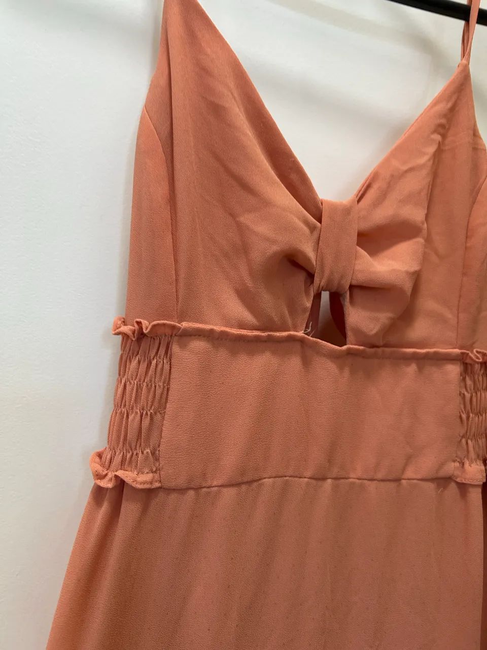Vestido pêssego P - Foto 3