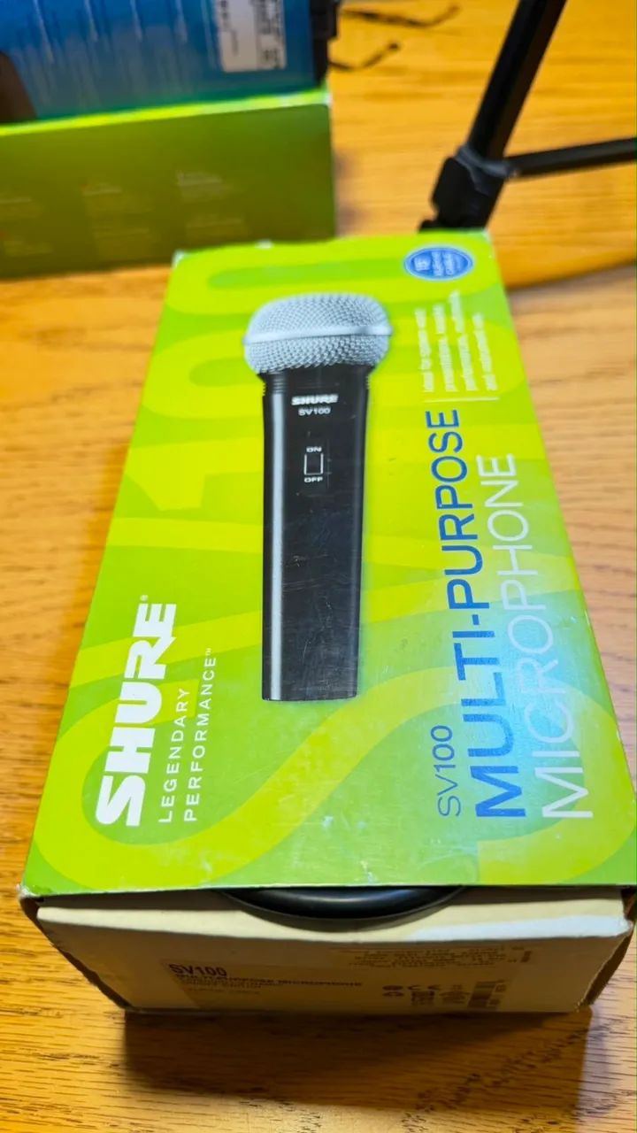 2 Microfone shure SV100  - Foto 4