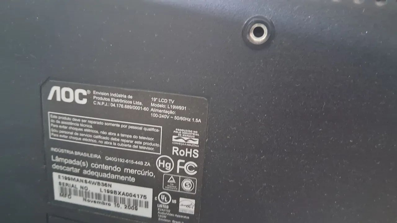 Monitor com TV AOC 19 polegadas  - Foto 3