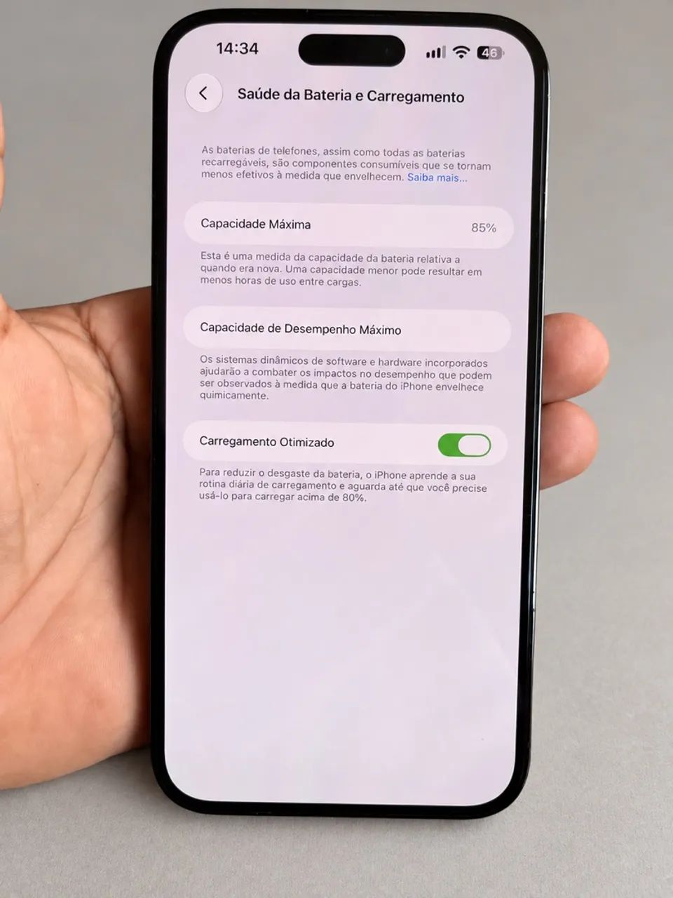 iPhone 14 Pro Max 128GB - Preto Espacial - Foto 4