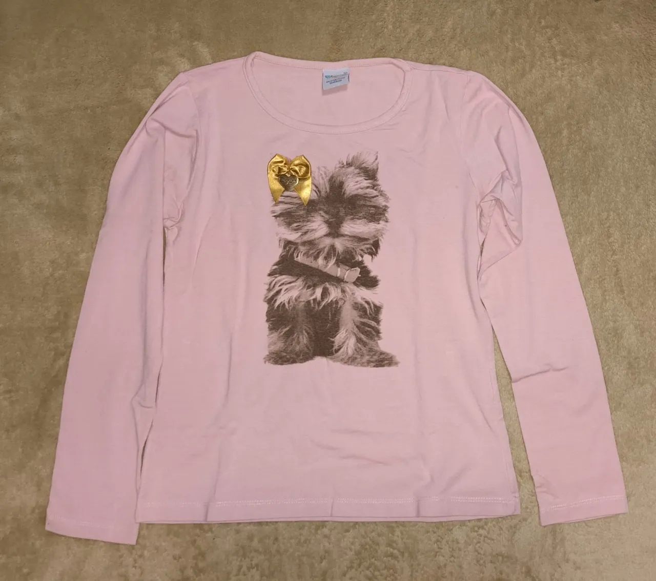 Camiseta e cachecol infantis 