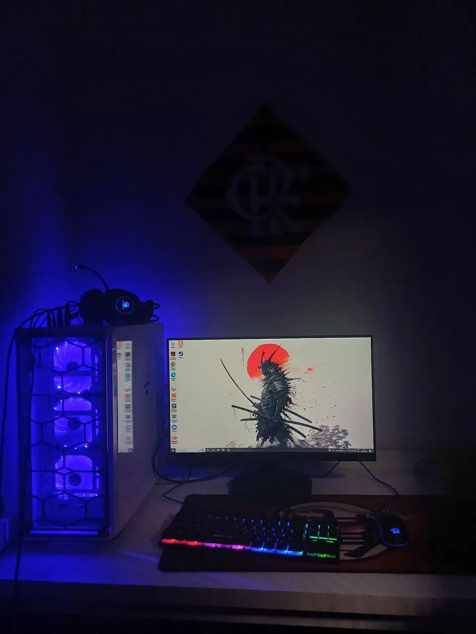 Setup gamer + Controle Gamer