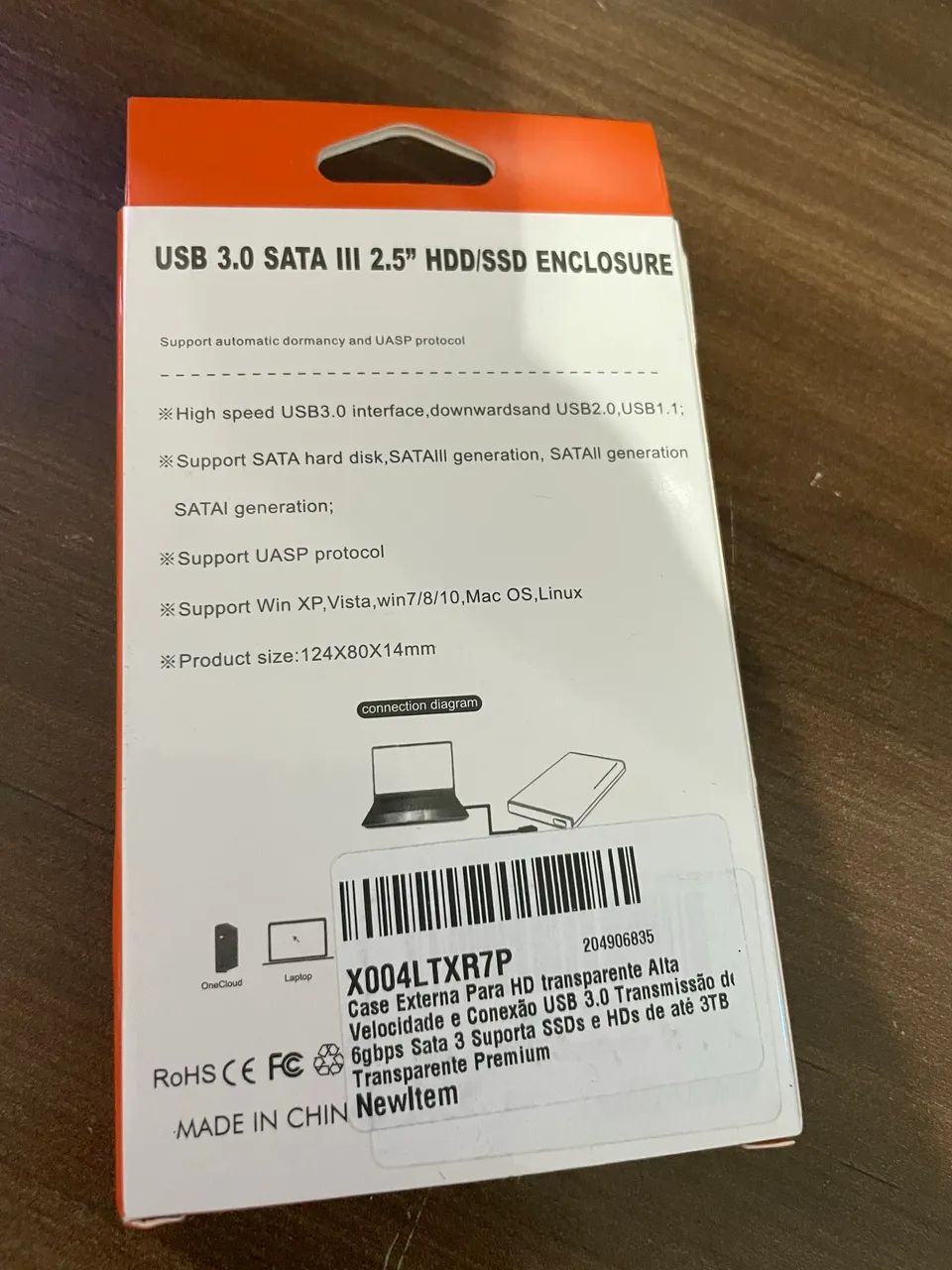 Case USB 3.0 para HD de Notebook 2.5? - Foto 2