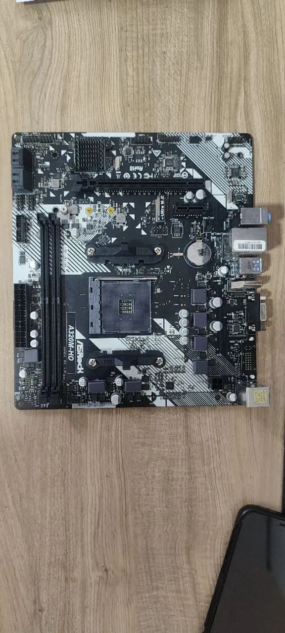 Placa mãe Asrock A320 HD (leia)