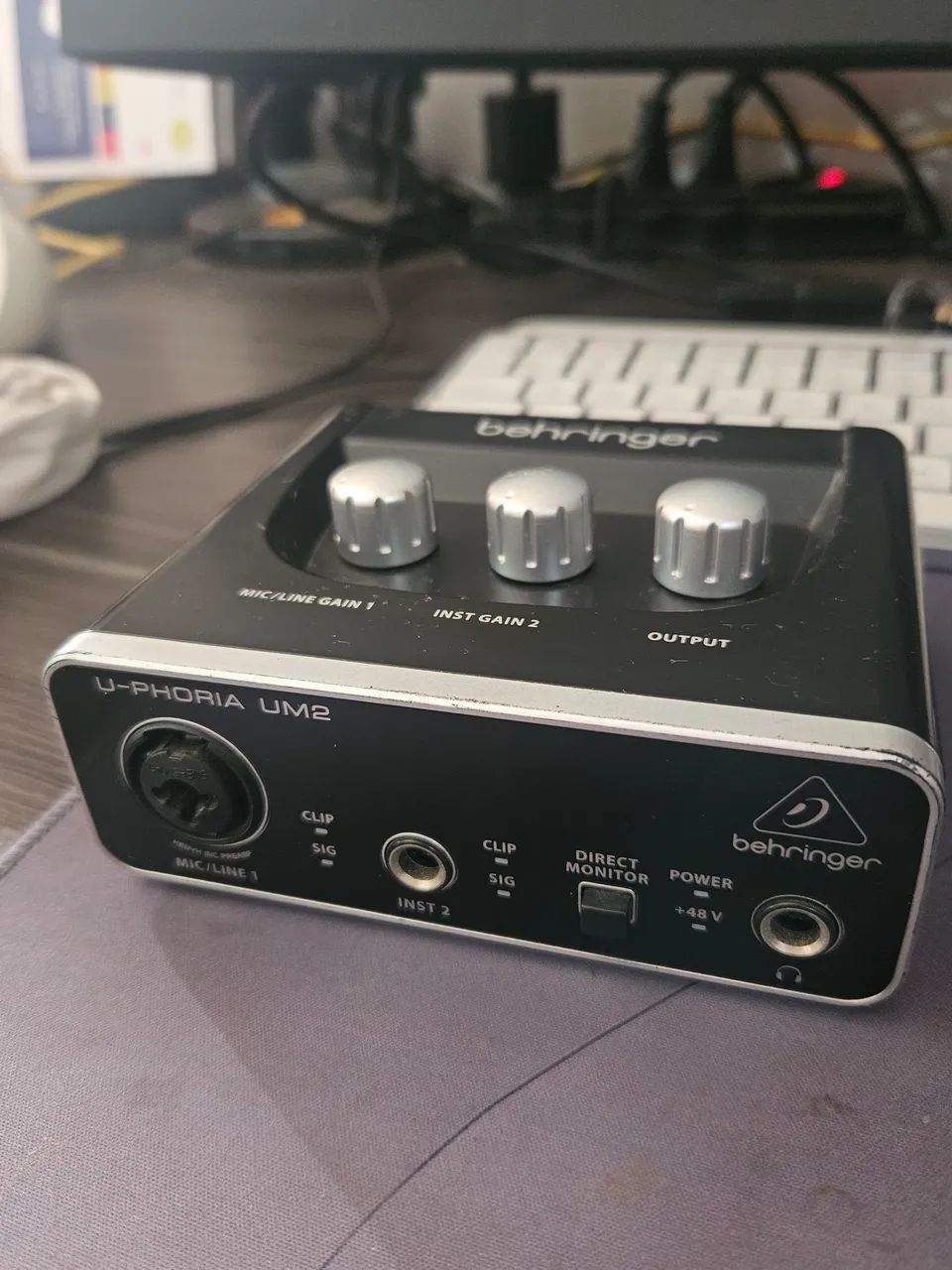 Interface de áudio u-phoria UM2 - Behringer - Foto 3
