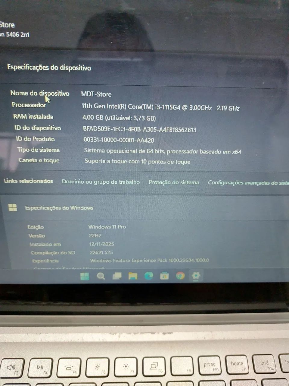 Notebook Dell 11° GERAÇÃO  - Foto 5
