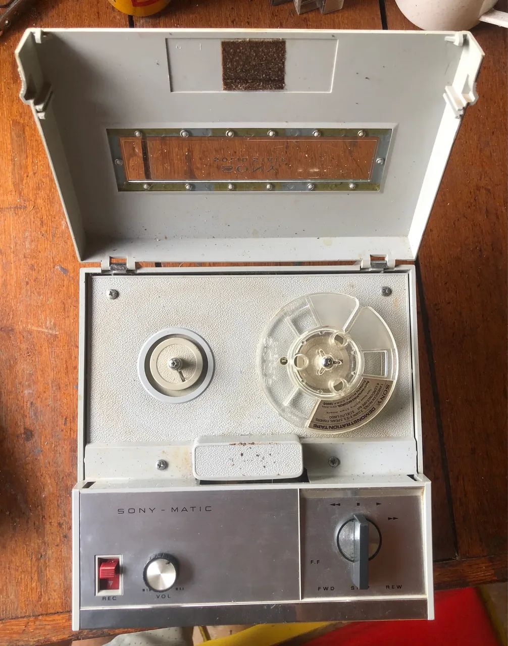 Tape Deck Rolo Sony