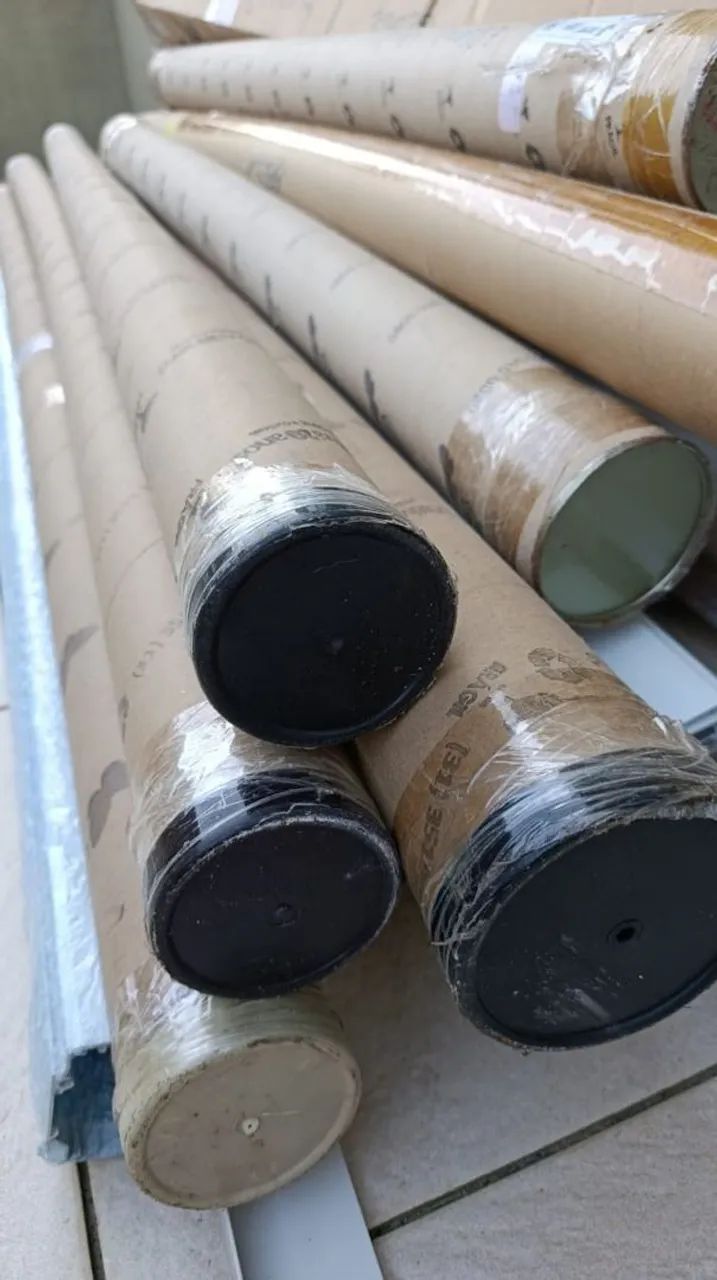Tubos de papelão industriais