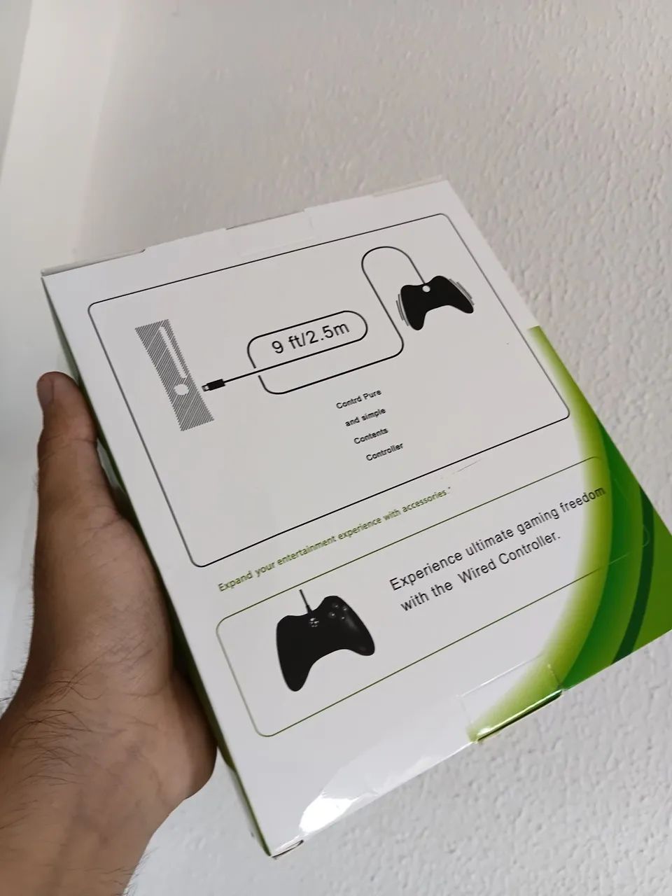 Controle Xbox 360 com fio - 10X SEM JUROS - Foto 2