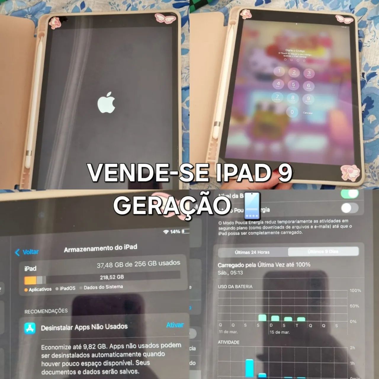 Vende-se iPad 9 geração 