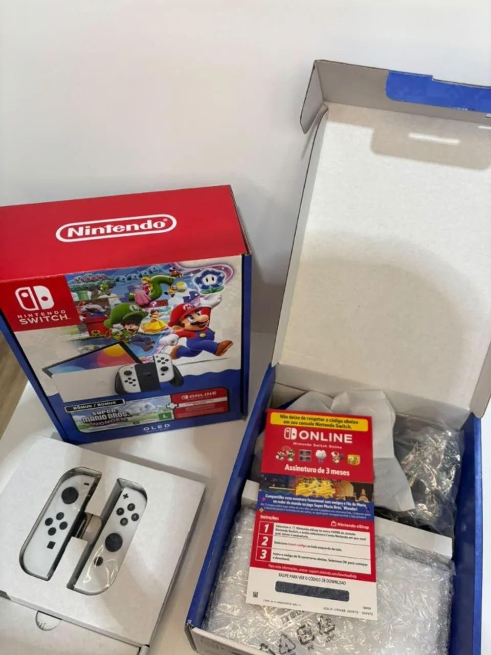 Nintendo switch oled Novo Desbloqueado + garantia - Foto 2
