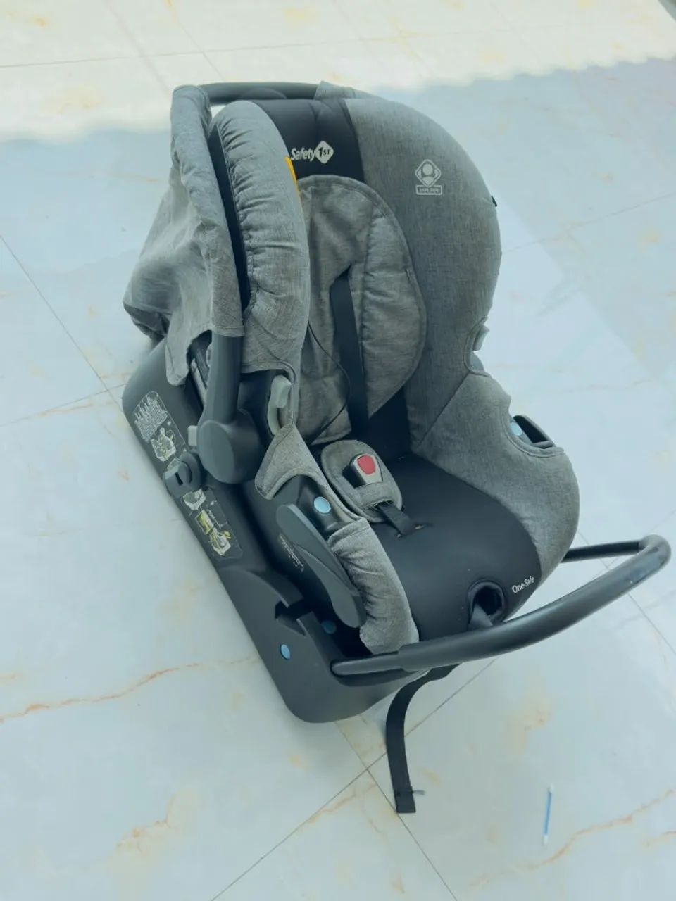 Carrinho de bebe + bebe conforto + base veículo - Foto 5