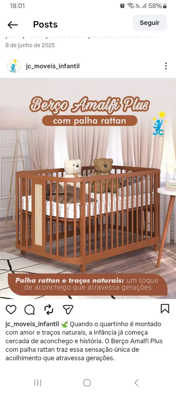 Berço infantil - Foto 5