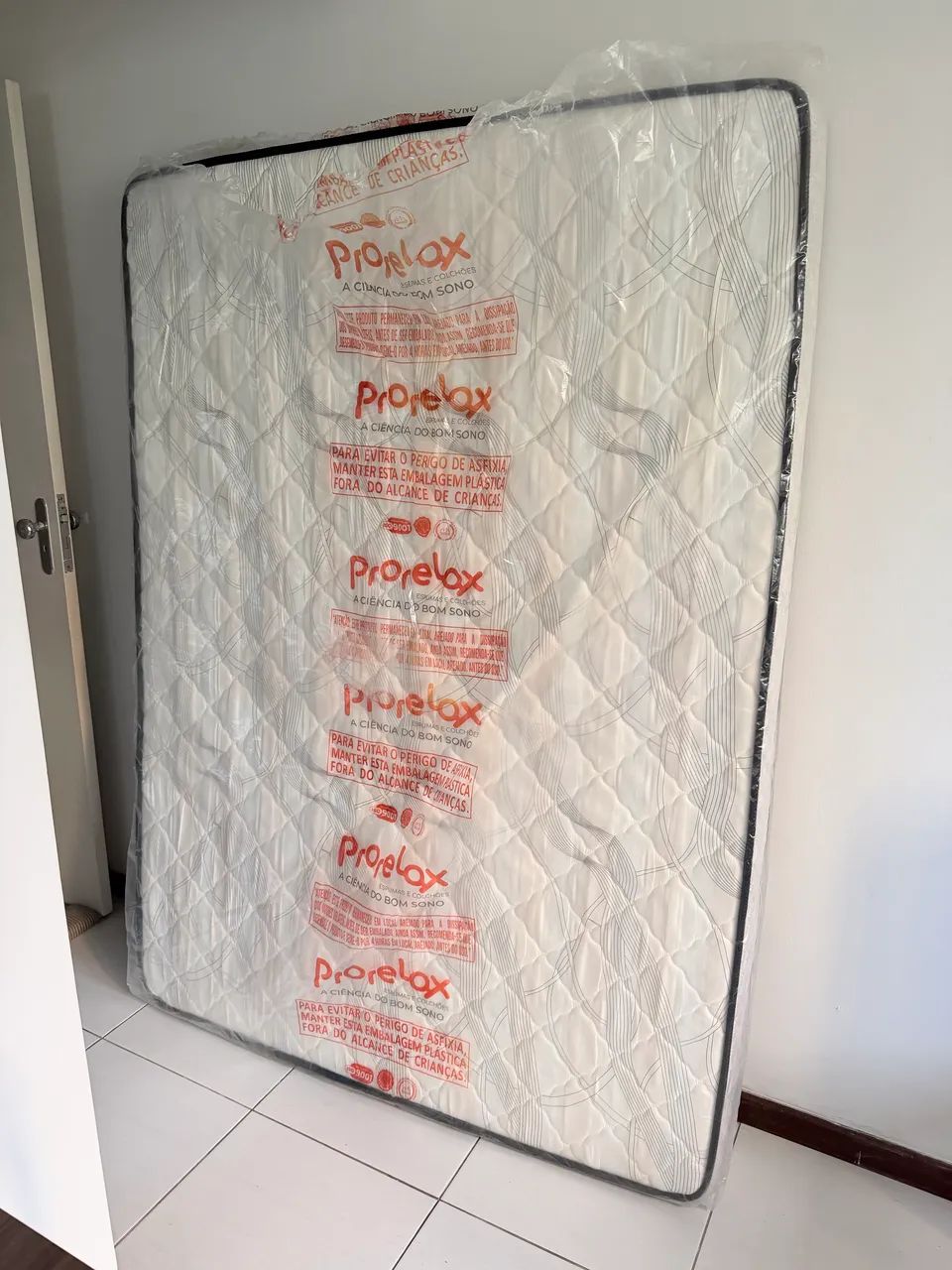 Colchão de Casal Prorelax Turquesa D33 (Seminovo)