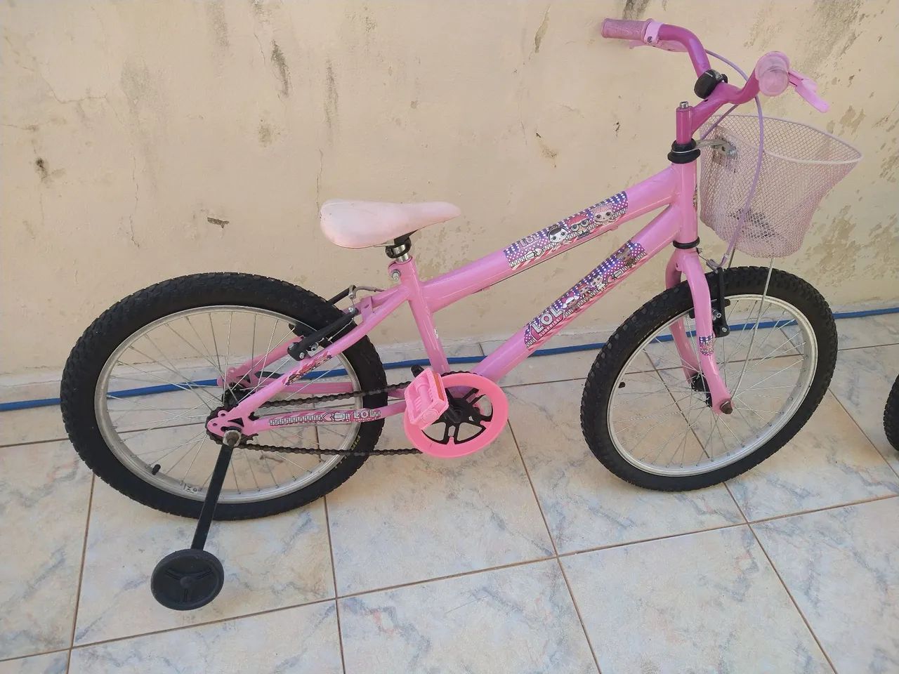 Bicicleta aro 20 menina - Rosa 