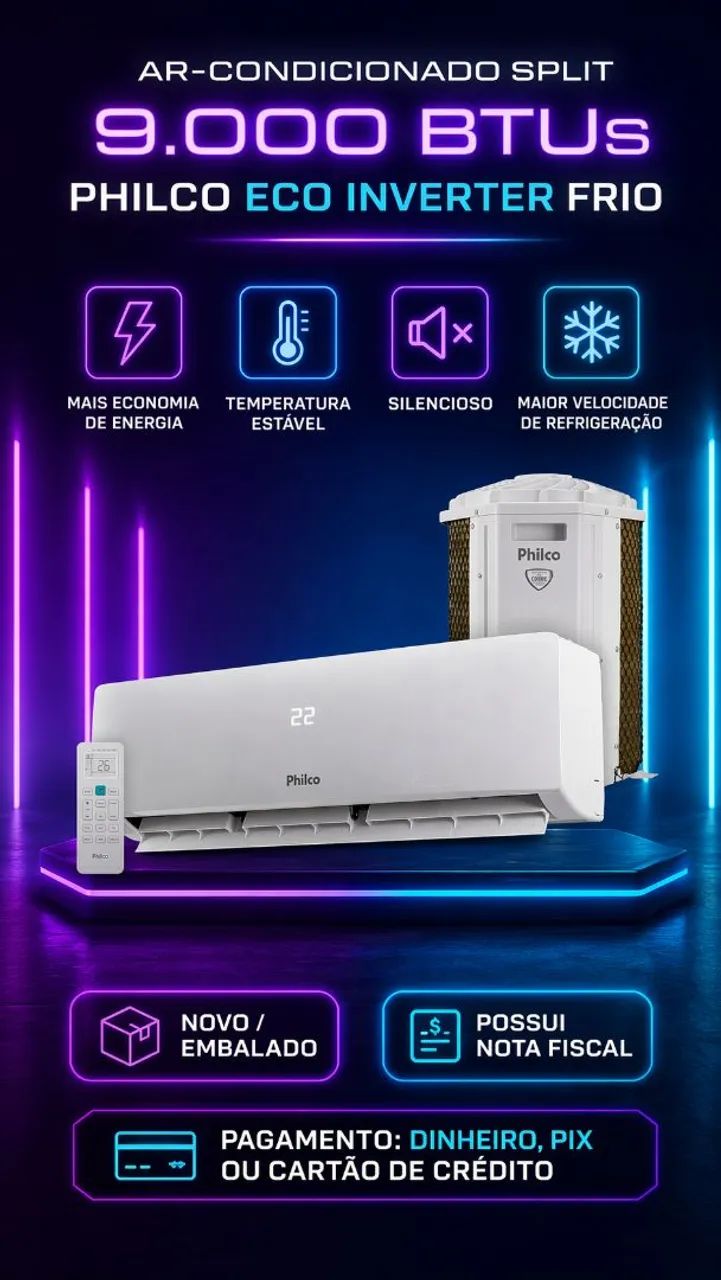 Ar-Condicionado Eco Inverter 