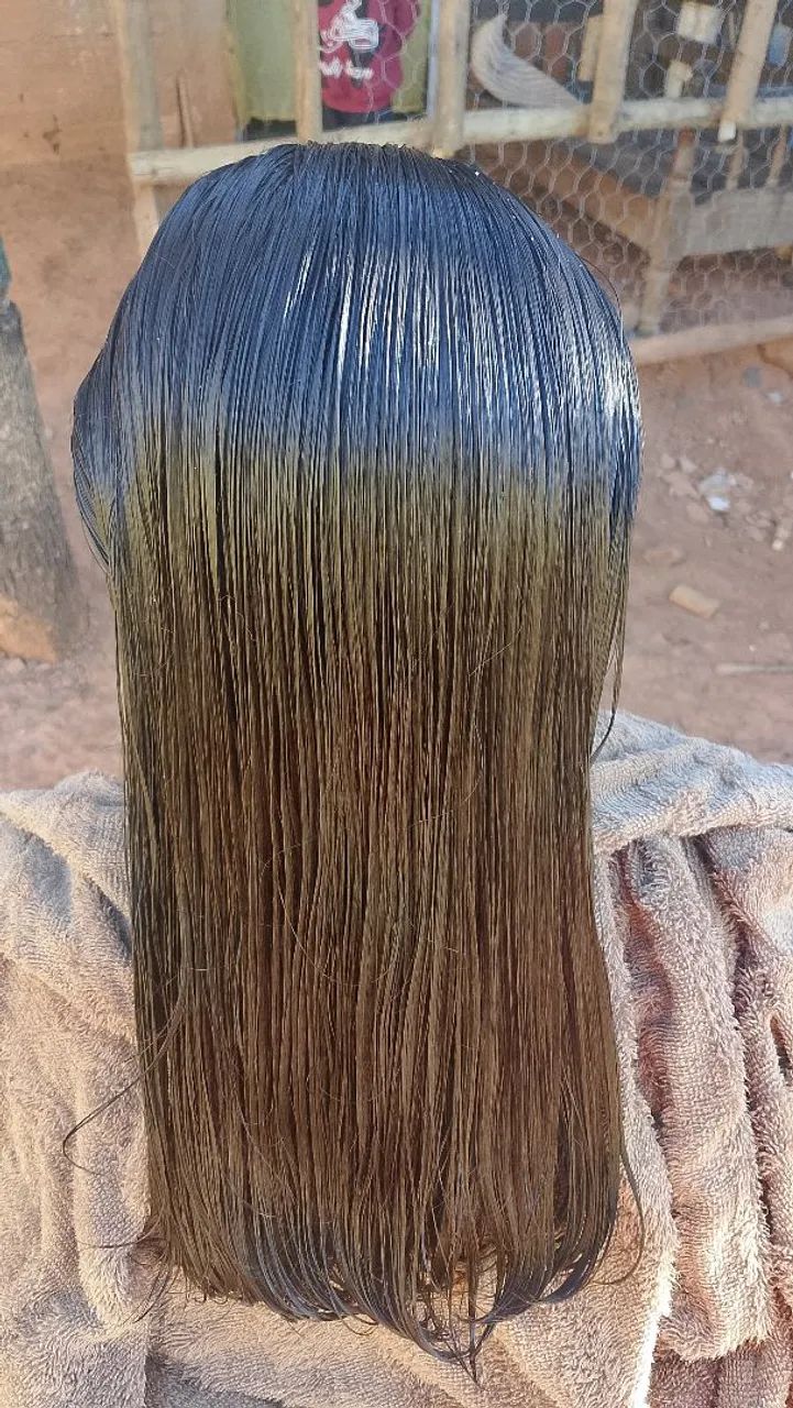 Cabelo humano sem química 