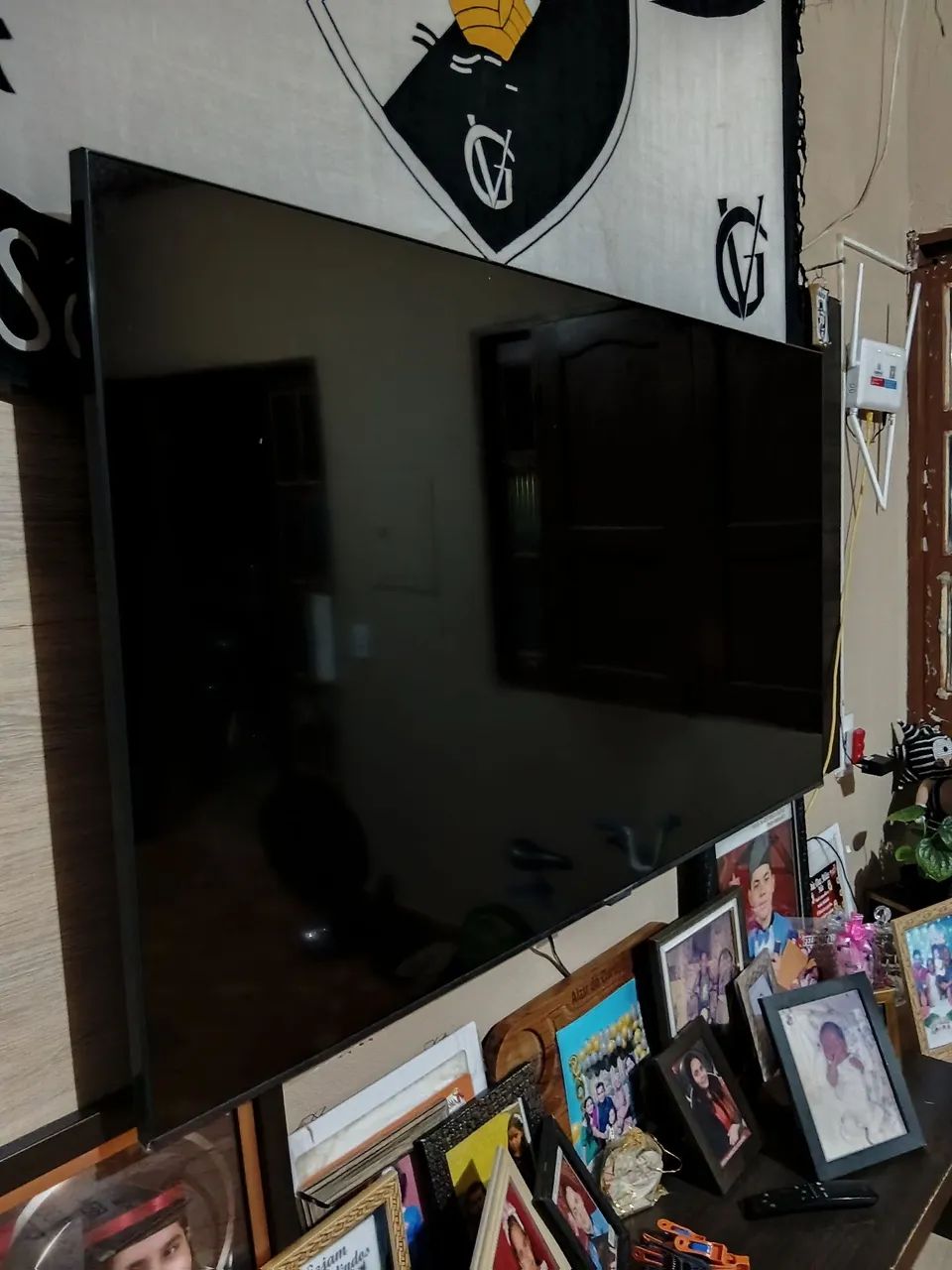 Televisão smart com defeito