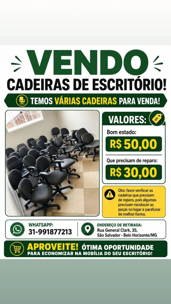 Móveis de escritório