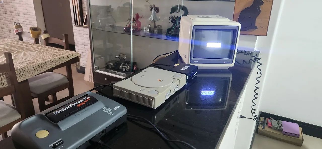 Master System 3 c/ MOD AV e Sonic na memoria + controle  - Foto 2
