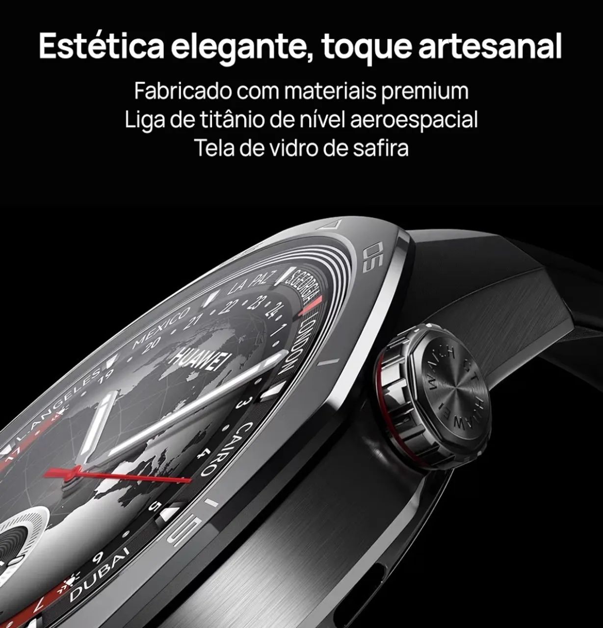 SMART RELÓGIO TITÂNIO  - Foto 5