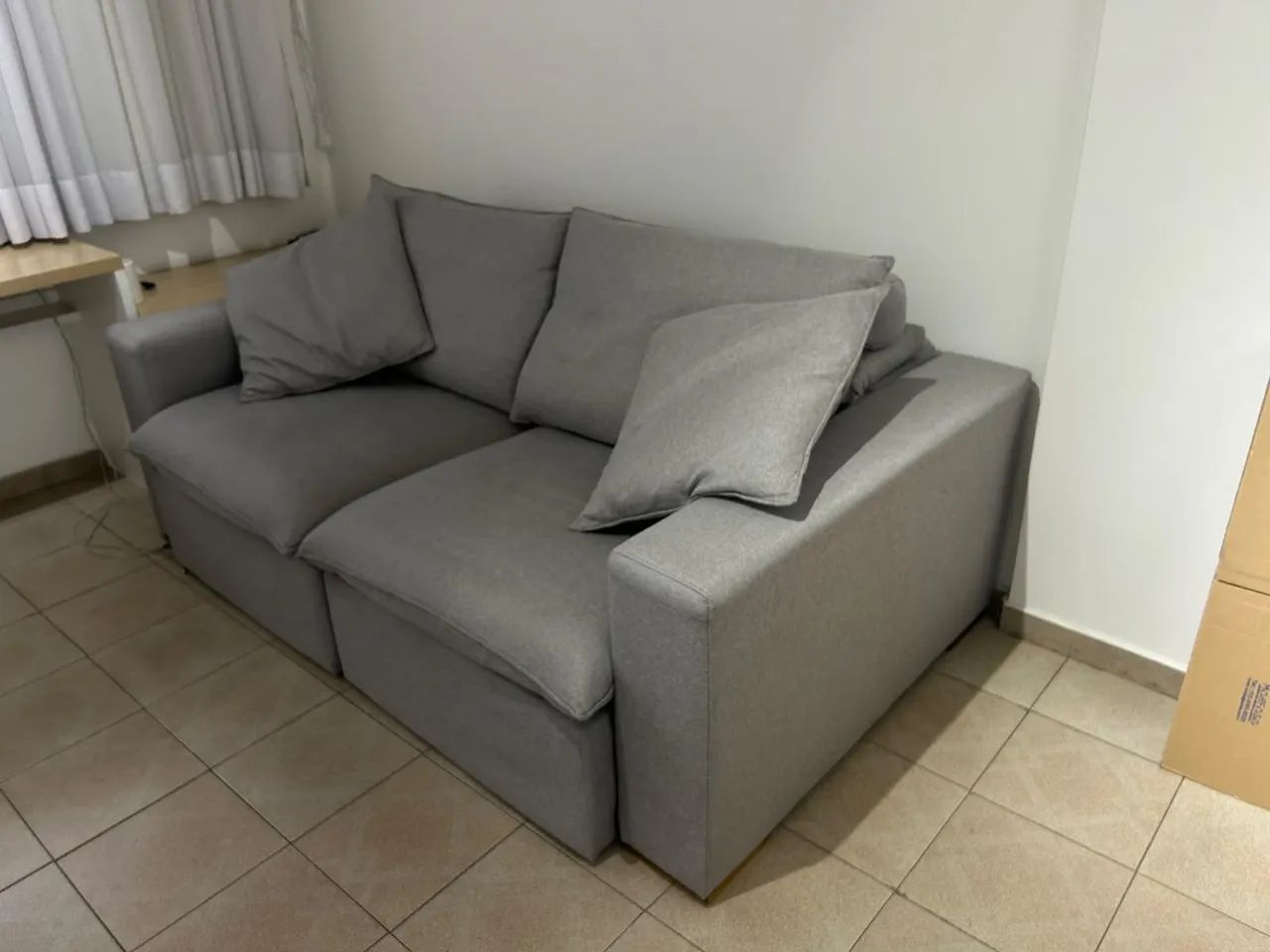 Sofá retrátil semi novo , sem defeito. - Foto 2