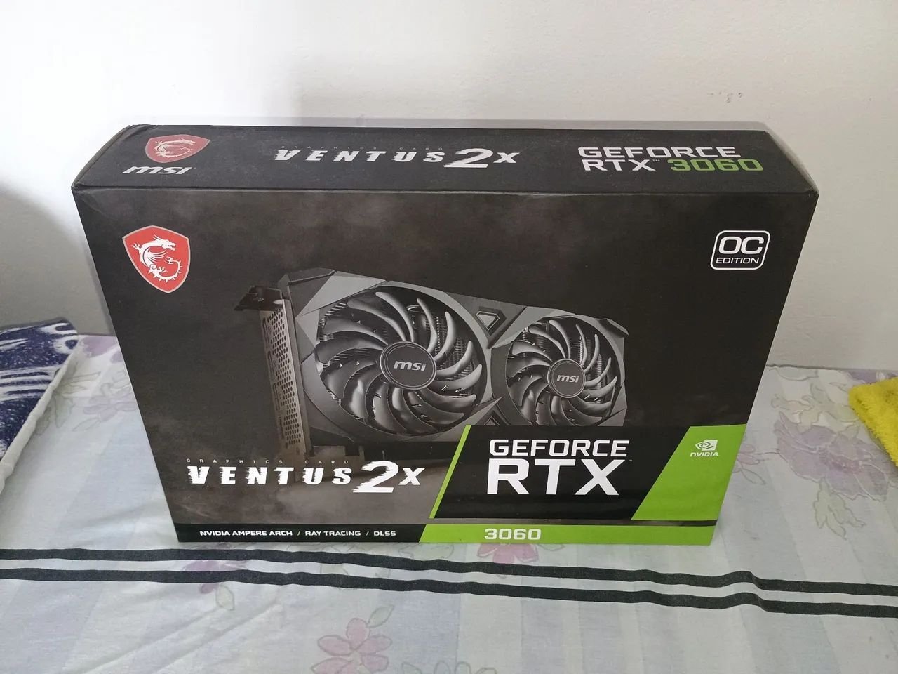 Placa de vídeo Msi Geforce RTX 3060 12gb